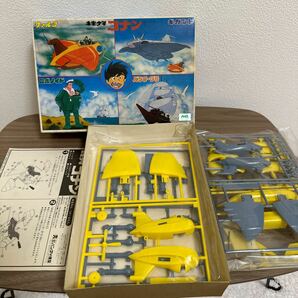 未組立 BANDAI 未来少年コナン 4点入り ファルコ ギガント ロボノイド バラクーダ号の画像2