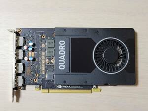 NVIDIA Quadro P2200 5GB GDDR5X 動作品