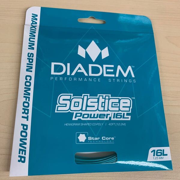 ダイアデム ソルティスパワー16L(1.25mm)カラー:ティール パッケージ品 ①