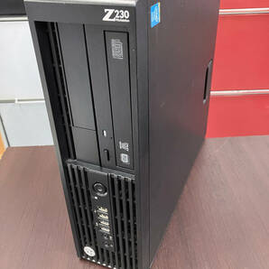 税送料無料！SSD起動！HP Z230SFF Xeon E3-1270v3 3.50GHz 16GBメモリ ★SSD512GB+HDD2TB ★Quadro k600! Win10動作確認済です。の画像1