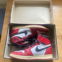 1円スタート　Nike Air Jordan 1 Retro High Chicago (1994) 26.5センチ　箱は26.0センチ_画像10