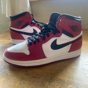 1円スタート　air jordan Chicago 2013 26.0センチ