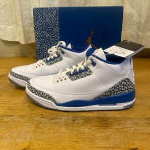 新品未使用26.5cm NIKE AIR JORDAN 3 RETRO 「WIZARDS」 CT8532-148 WHITE/METALLIC COPPER-TRUE BLUEの画像2