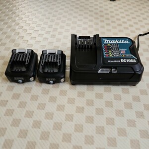  Makita makita зарядное устройство DC10SA 10.8V соответствует 1.5Ah. сменный аккумулятор 3.0Ah 2 шт не использовался . близкий 