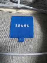 BEAMS デニム　パーカー　L_画像2