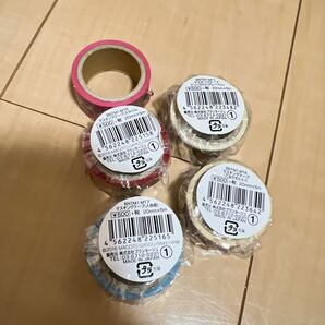 高橋真琴 マスキングテープ 5個 コラージュ マステ 昭和レトロの画像3