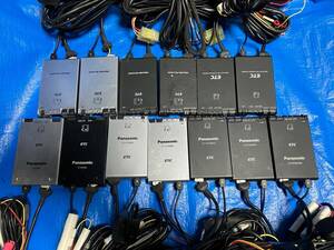 * normal automobile remove ETC 13 piece set Panasonic Panasonic antenna sectional pattern * wiring equipped * stock great number equipped *040203Y