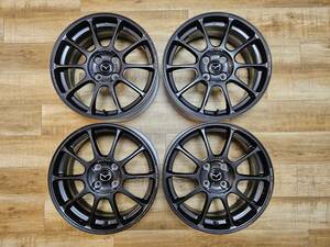 美品 NDロードスター 990S 純正ホイール RAYS VOLK Racing ZE40 16×7J 4H-100 +45 4本セット