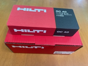 新品未使用 HILTI ヒルティ GX3/120用 ガスピン X-GN39MX (750本) 鋲打 GX3用ガス缶 GC40 付属