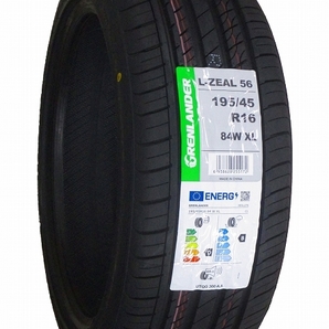 【在庫残りわずか】195/45R16 2023年製造 新品サマータイヤ GRENLANDER L-ZEAL56 送料無料 195/45/16の画像3