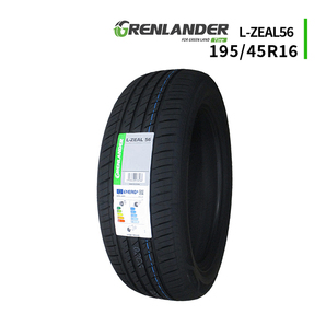 【在庫残りわずか】195/45R16 2023年製造 新品サマータイヤ GRENLANDER L-ZEAL56 送料無料 195/45/16の画像1