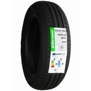 4本セット 165/65R15 2023年製造 新品サマータイヤ GRENLANDER COLO H02 送料無料 165/65/15の画像3