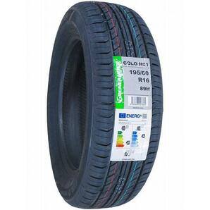 4本セット 195/60R16 2023年製造 新品サマータイヤ GRENLANDER COLO H01 送料無料 195/60/16の画像3