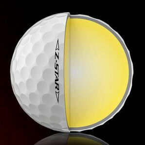 US仕様 2023年 SRIXON Z-Star イエロー 1箱 12球 1ダース ボール スリクソン ダンロップ DUNLOP 3ピース ゴルフボール Zスターの画像3