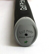 ゴルフプライド プロオンリー ラバー グリーンスター 88cc パターグリップ 定形外送料無料 Golf Pride PRO ONLY 黒 ブラック グリーン PO2S_画像8