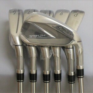 Taylor Made ステルス アイアン 6本(#5-9,PW)スチールS MAX85MT 2022年 テーラーメイド アイアン 6本組 #5-#9,PW KBS MAX 85 MT