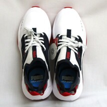 プーマ シューズ 195405-04 UK9(28.0cm) GS ワン ラバーソール スパイクレス Puma White-Navy Blazer-Ski Patrol ゴルフシューズ_画像2