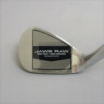 Callaway JAWS RAW ウェッジ クロム 58-10 S DGスピナー キャロウェイ ジョーズ ロウ ノーメッキフェイス TRUE TEMPER DYNAMIC SPINNER 115_画像3