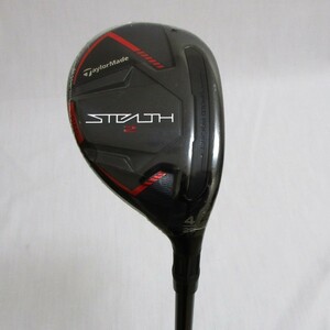 Taylor Made ステルス2 レスキュー #4 S ベンタス レッド HB 7 US仕様 テーラーメイド Stealth2 ハイブリッド Fujikura Ventus TR Red