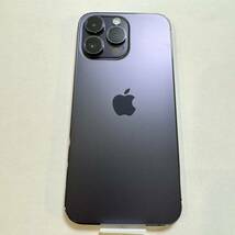 【超美品・元箱付き】 iPhone 14 Pro Max 256GB ディープパープル SIMフリー_画像3