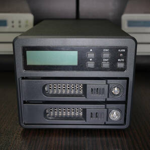 RAIDON GR3680-SB3 RAID0/1 2bay 外付けHDDケース USB3.0/eSATA接続の画像6