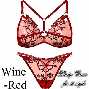  sexy Ran Jerry set bra lace bra shorts see-through T-back excess ultra underwear floral print lady's inner 