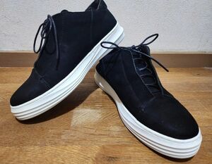 ◆早い者勝ち◆Tornado Martの本革レザースニーカー(ブラック)◆検PRADA/GUCCI/NIKE/ニューバランス