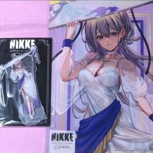 NIKKE exhibition アクリルスタンド アクスタ クリアファイル 勝利の女神 NIKKE ニケ展 NIKKE展 メガニケ アニメイト 紅蓮 セットの画像1