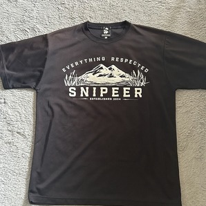 SNIPEER・スナイパー・snipeer・ドライＴシャツ・ブラック①の画像1