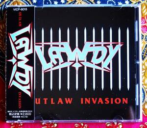 ☆彡独パワーメタル【帯付CD】ローディ LAWDY / アウトロー インヴェイジョン→ロックン ロール クレイジー・ブレイク イット アップ・広島