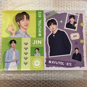 BTS キシリトール XYLITOL キャンペーン 当選品 非売品 デコシール シール ステッカー ジン JIN