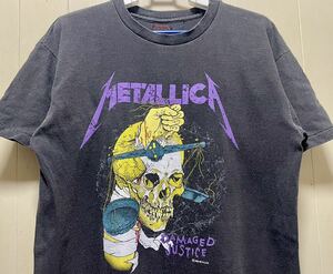 METALCAメタリカTシャツ XLパスヘッド　コピーライトバンドT ロック Tヘビーメタル古着