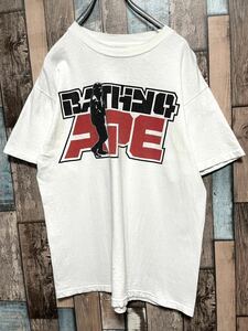 Vintage 初期 吹き出しタグ 90s エイプ APE Tシャツ BAPE ベイプ ビッグロゴ ビンテージ ONEITA ヴィンテージ 当時モノ シングルステッチ