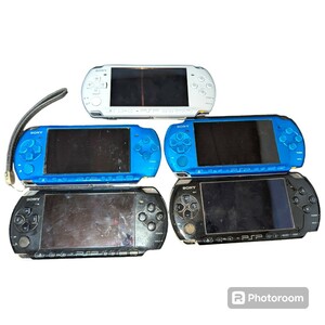 SONY ソニー PSP プレイステーション ポータブル PSP-3000 本体 まとめて 5台 まとめ売り PSP3000