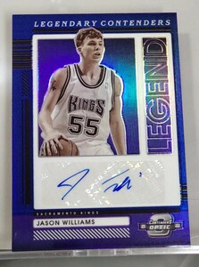 NBAカード panini optic Jason Williams auto /75 ジェイソン・ウィリアムス 75枚限定 サイン 送料無料