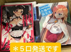 5口発送④ 男性向け　一般同人誌　900冊以上セット　まとめ売り　100サイズ　5箱 イラスト本 コミケ VTuber 