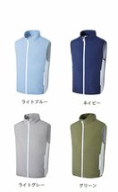 メンズ ベスト USB付 空調服ベスト 空調服ファン付き 空調ウエア 熱中症対策 冷却服 UVカット作業服 【7色、サイズ選択可能】Ｓ～3XL_画像7