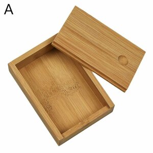 木製　ポーカーカード　木製収納ボックス　木製タロットボックス ☆2色選択/1点
