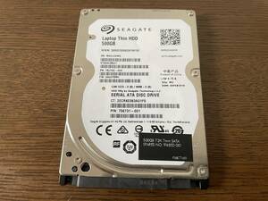 Seagate Laptop Thin 2.5インチHDD SATA■500GB⑨