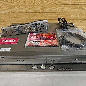 【 動作保証】 SHARP 「DV-ACV32」 VHS一体型ビデオデッキ、DVDレコーダー、ダビング10 【メンテナンス済み】2007年製（6241）