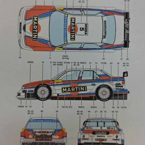DecaPool製デカール DP296 1/24 Alfa Romeo 155 V6 ti Martini ITC #5 1996の画像1