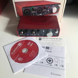 Focusrite フォーカスライト オーディオインターフェース Scarlett 2i2 