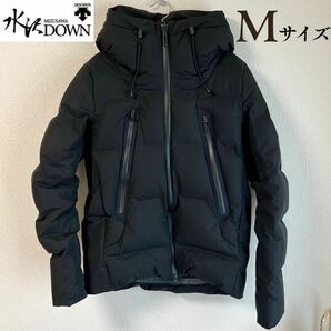 水沢ダウン マウンテニア DESCENTE MOUNTAINEER デサント ダウンジャケット ブラック 黒