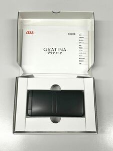 グラティーナ GRATINA 4G KYF42 黒 ブラック au KDDI