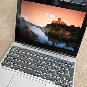 LENOVO IdeaPad D330 Windows11 Pro LTE仕様 タブレット 保護ガラス PD充電ケーブル付き！