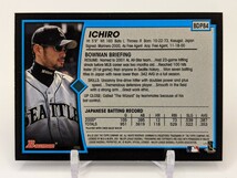 イチロー/2001/Topps/Bowman/Rookie Card/ルーキーカード/マリナーズ_画像5