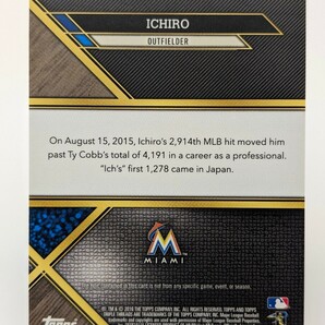 【27枚限定】イチロー/2016/Topps/Triple Threads/GAME-USED MEMORABILIA/マーリンズの画像4