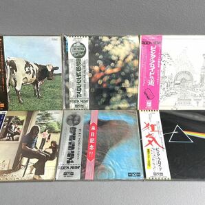 帯付き Pink Floyd ピンクフロイド LPレコード 6枚セット 狂気 / 原子心母 / 雲の影 / ウマグマ 他の画像1