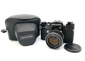 MIRANDA Milan daSENSOREXII single‐lens reflex film camera AUTO MIRANDA 1:1.4 f=50mm case attaching 