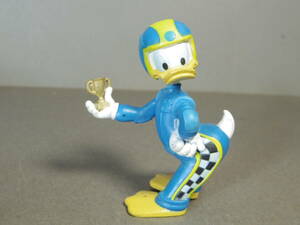  Disney Donald Duck PVC фигурка Racer Trophy BULLYLAND